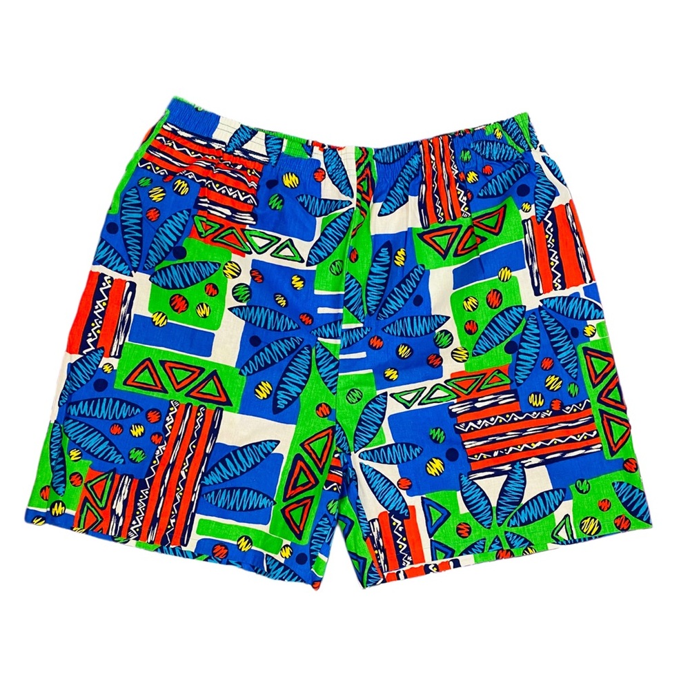 Vintage Athletic Works colorblock shorts XL